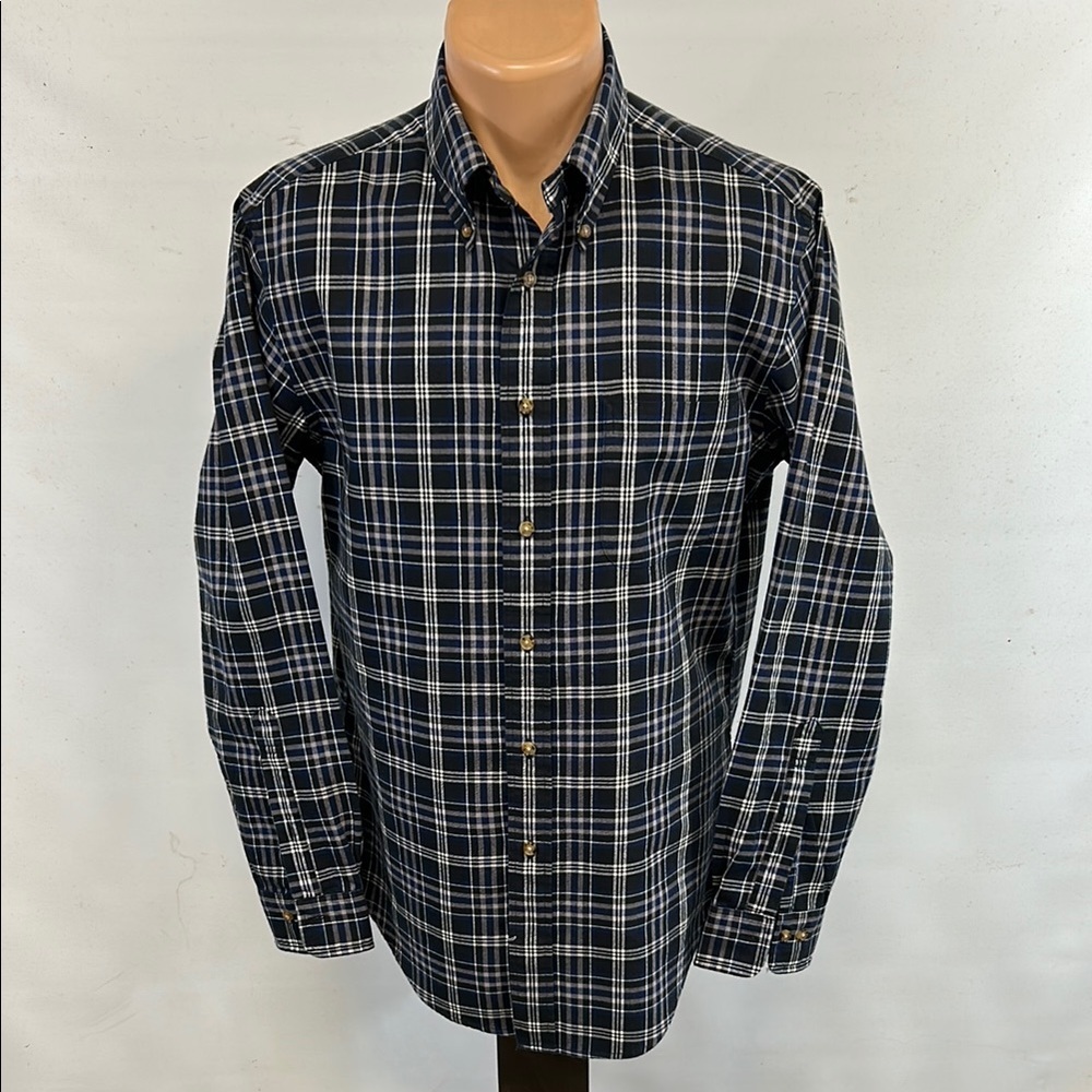 Brooks Brothers long sleeve button down collar shirt.  M
